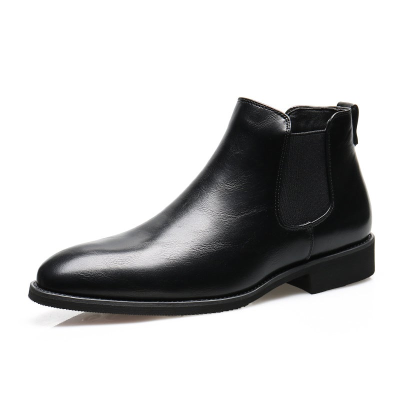 Chelsea Boots Size 38 To 48 Export Large Size Men'S Boots Pointed Toe Chelsea Boots 25870 - Image 1