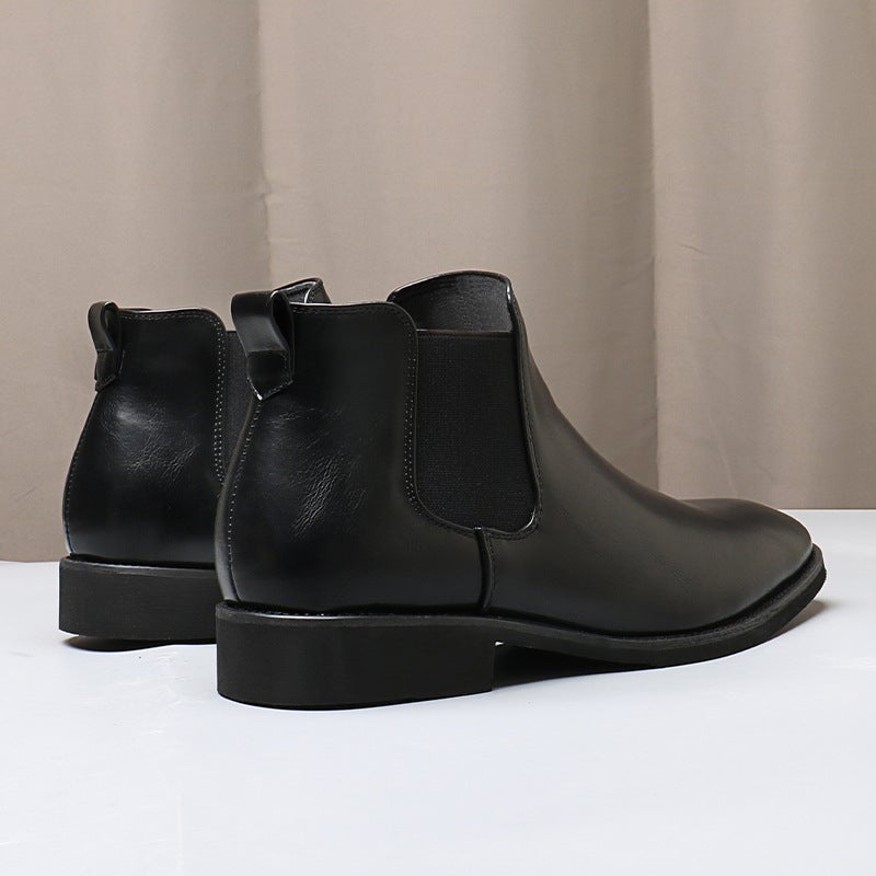 Chelsea Boots Size 38 To 48 Export Large Size Men'S Boots Pointed Toe Chelsea Boots 25870 - Image 4
