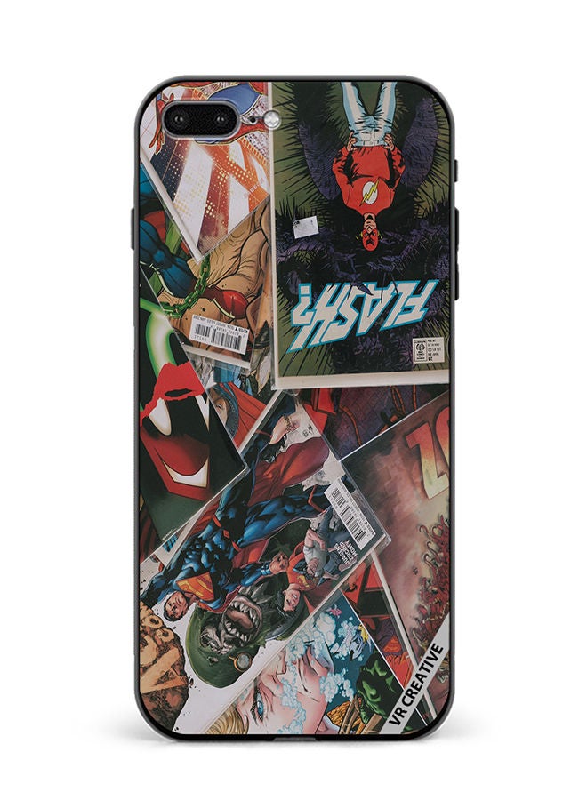 VR CREATIVE Protective Case Cover For Apple iPhone 7 Plus/8 Plus Marvel Comic Design Multicolour - Image 1