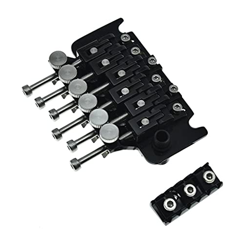 KAISH Whole Set Stainless Steel Tremolo Fine Tuner Screws String Insert Block Saddle Mounting Screws Locking Nut & String Lock Screws for FR - Image 5