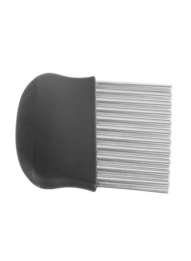 Potato Chipper Kitchen Stainless Steel Potato Chip Crinkle Cutter Blade for Dough Vegetable Fruit - Image 3