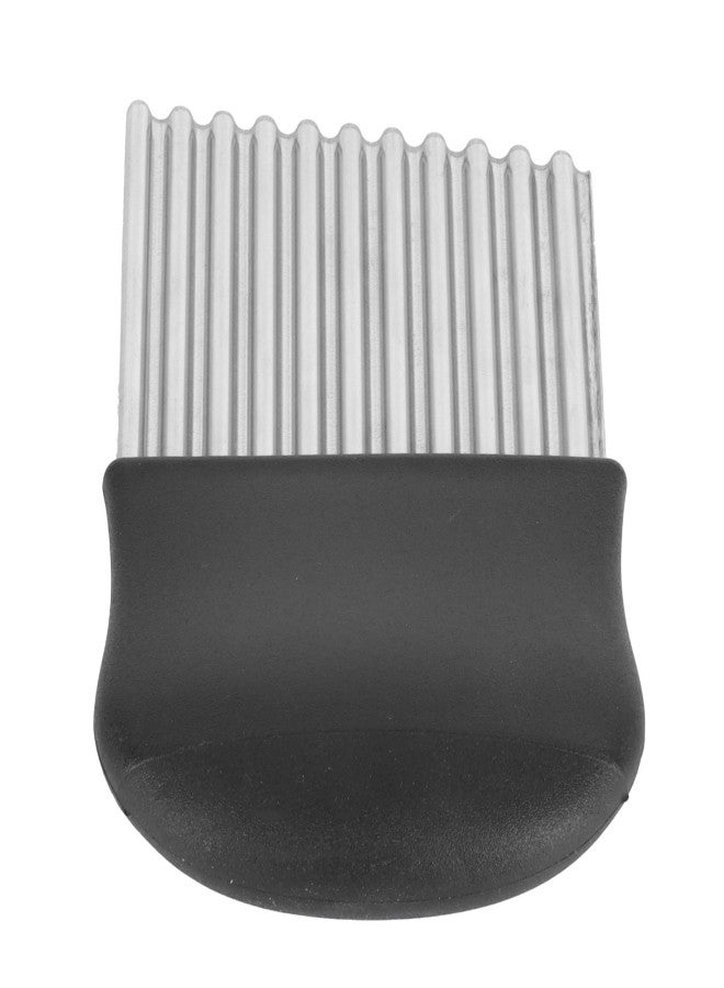 Potato Chipper Kitchen Stainless Steel Potato Chip Crinkle Cutter Blade for Dough Vegetable Fruit - Image 4