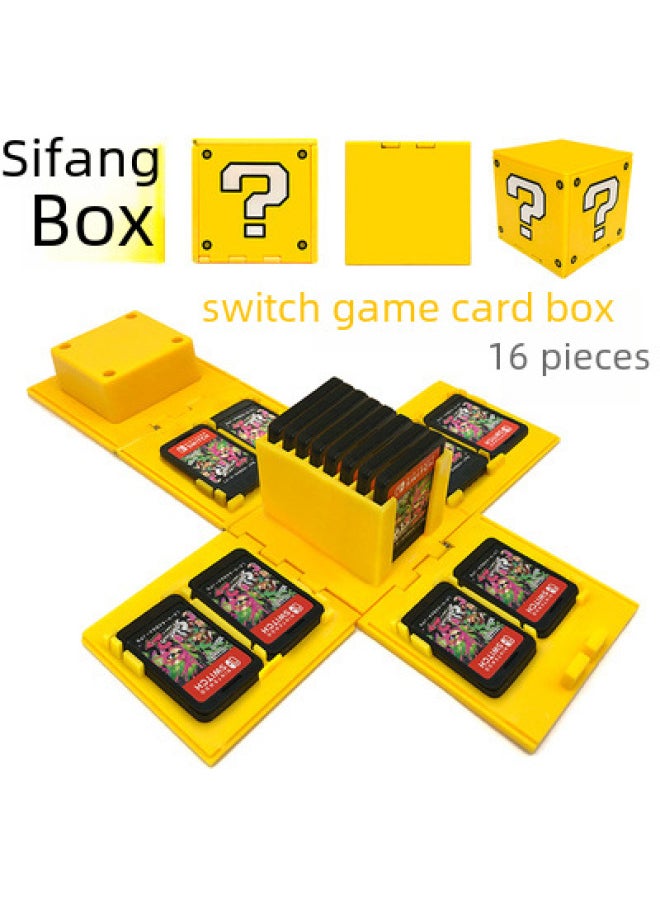 Generic Switch Game Cartridge Storage Box Ns Card Holder 16-slot Foldable Digital Computer Game Console Protective Case-Product Color:Star Kabi  - Image 3