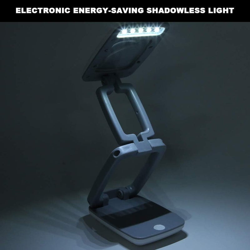 klarako 3X Magnifying Glass LED Light, Magnifying Glass Desk Lamps, Adjustable 3X Magnification Desk Magnifier Table Light for Reading Office Makeup Tattoo Work - Image 5