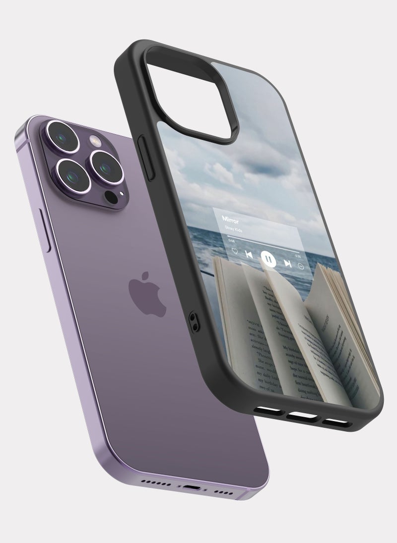 PXLAAT iPhone 14 Pro Max case cover Sea and Book - Image 2