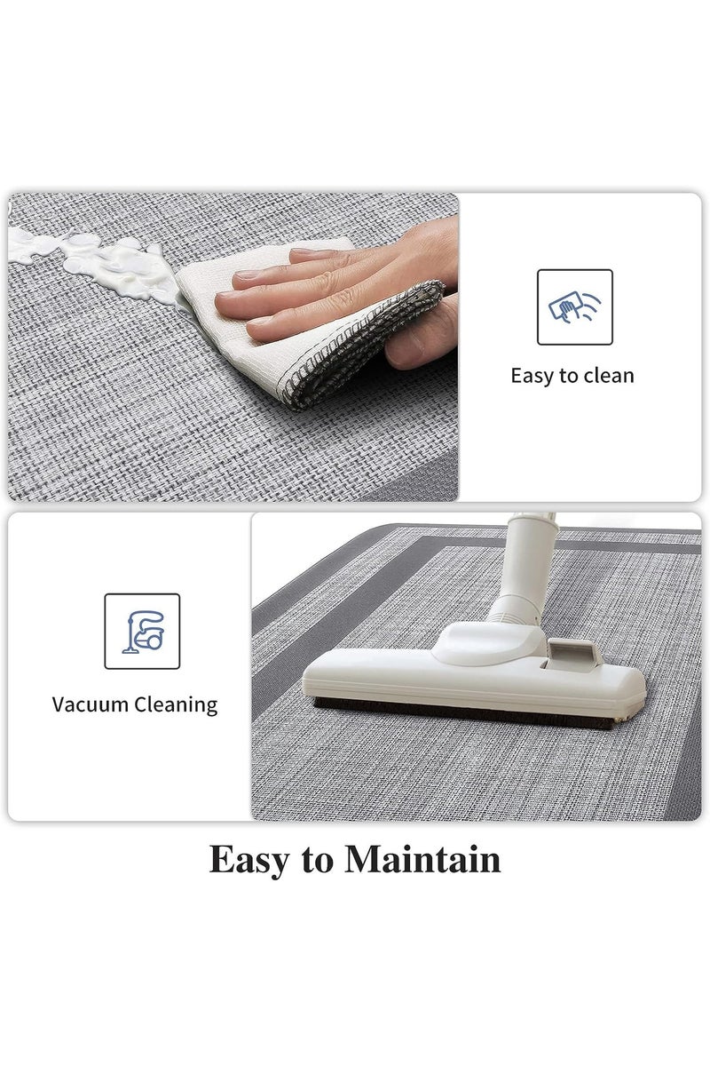 Kitchen Mat,[2 PCS] Kitchen mat Cushioned Anti-Fatigue Kitchen Mat Non-Skid Waterproof, Ergono  - Image 5