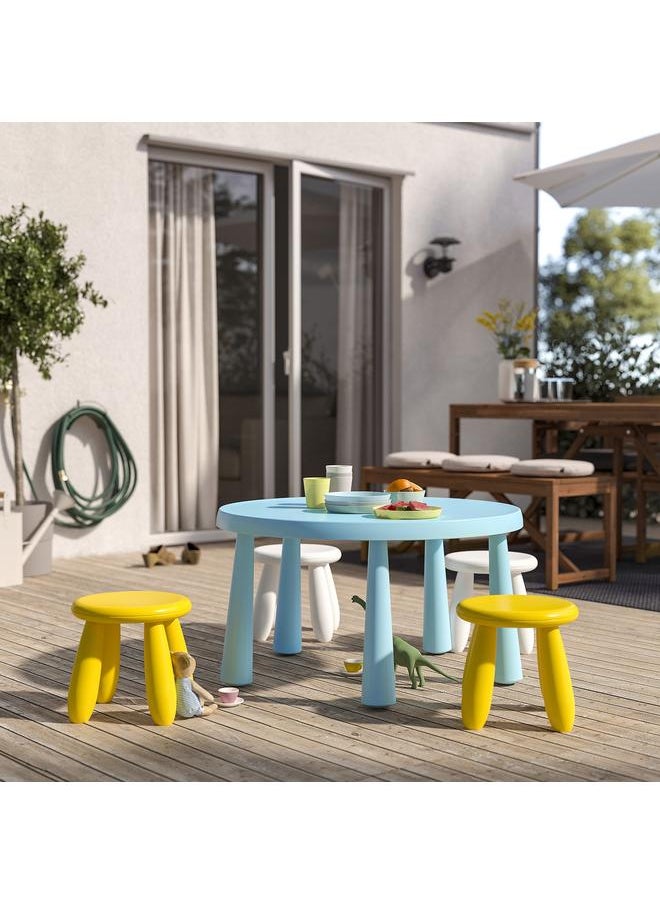erorex - Children'S Stool, In/Outdoor/Yellow - Image 1