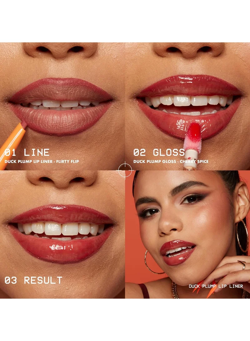 NYX PROFESSIONAL MAKEUP Duck Plump Plumping Lip Liner Lip Liner Up To 10 Hr Wear Matte Finish Beige Boost