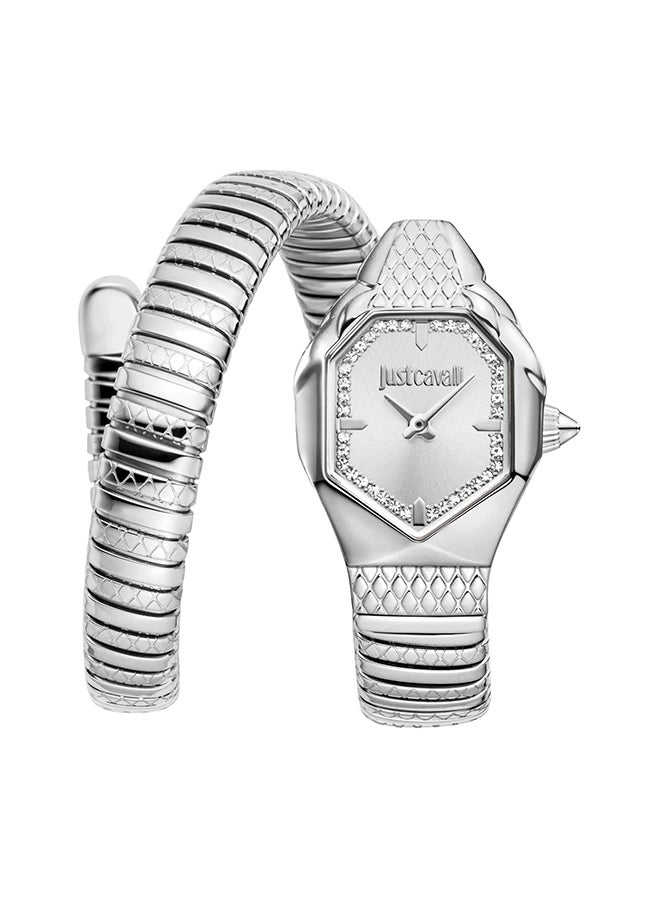 Just Cavalli Lady Snake Aria JC1L369M0015 - Stainless Steel Female Quartz 2 hands - Image 1