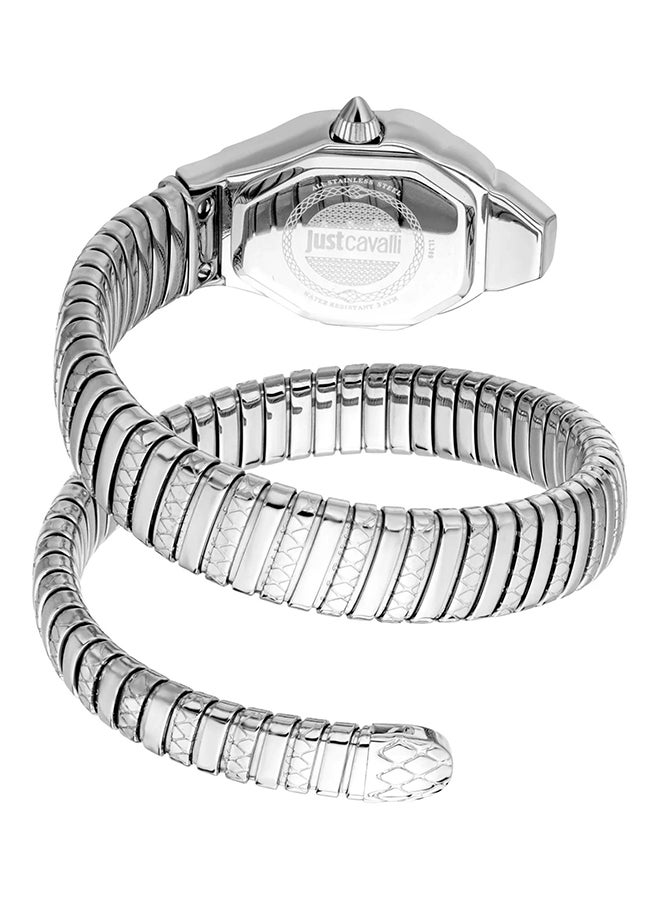 Just Cavalli Lady Snake Aria JC1L369M0015 - Stainless Steel Female Quartz 2 hands - Image 3