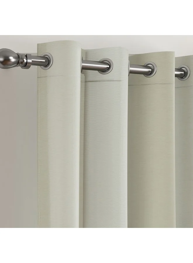 Home Box Dolorez Otus 2-Piece Jacquard Curtain Set 135 x 240 cm