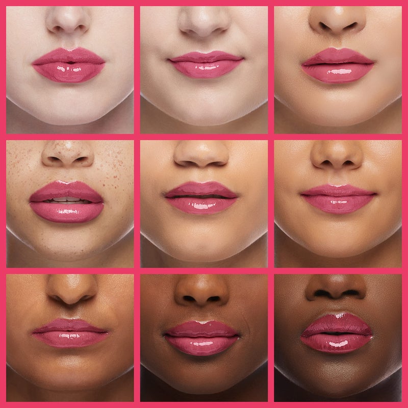 Physicians Formula Mineral Wear Diamond Lip Plumper Gloss, Dermatologist Tested Pink Radiant Cut - Image 4
