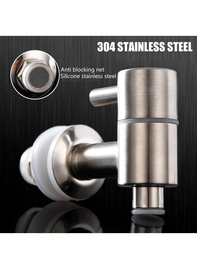 HASTHIP HASTHIP® Replacement Spigot Faucet Tap for Beverage Dispenser, 304 Stainless Steel Food Grade Lever Pour Spout For Glass Drink Jar Bucket, Ceramic Porcelain Crock Water Dispenser (16MM)  - Image 4