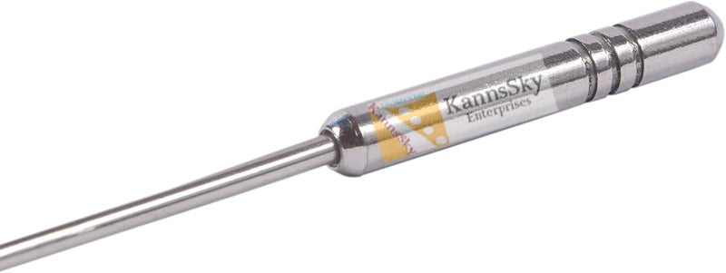 BlomiDeal Surgical Grade Stainless Steel Tongue Cleaner Scraper Bacteria Inhibiting Nonsynthetic Grip Sterilizable - Image 2