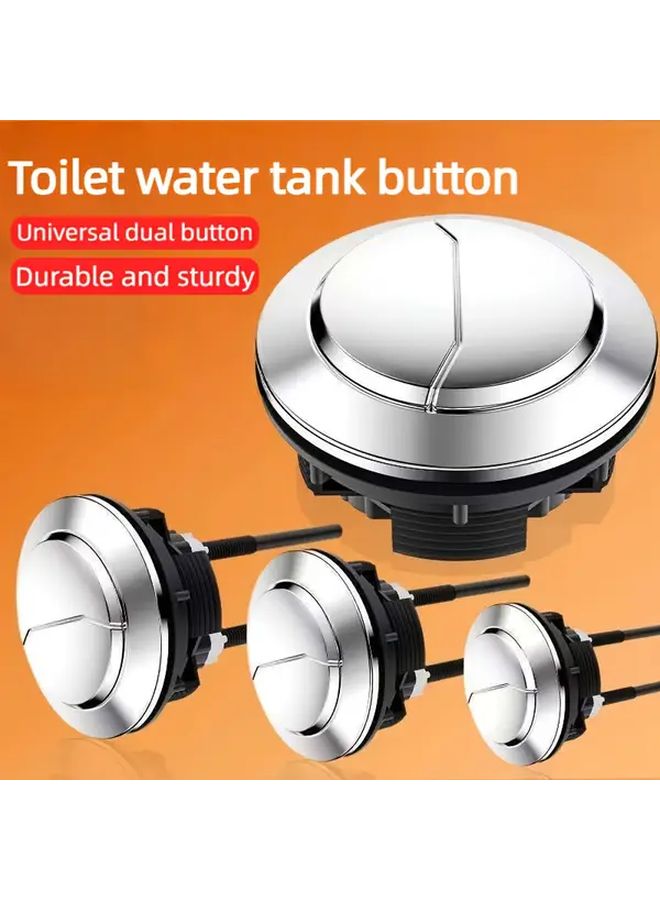 زر طرد عام للمرحاض بديل زر طرد مزدوج بقضيب تمديد قابل للتعديل 1 مجموعة - Image 3