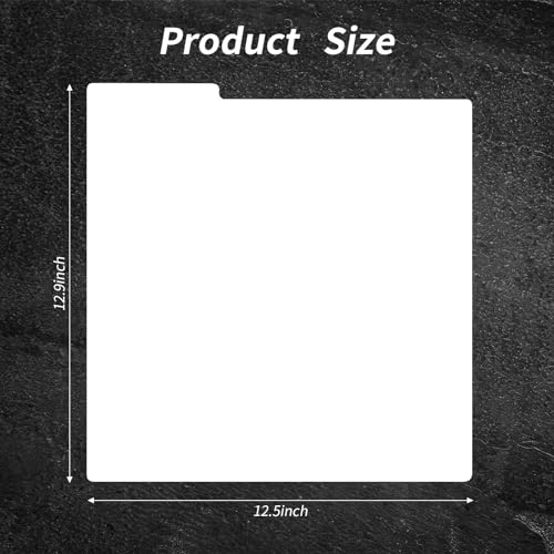 sdroceRyaM 12.9 Inches Vinyl Record Dividers Hard PP Material Category Tab Double-Side Plastic Record Guides for LP, Album Crate, Bookshelf Organizer,White, 5pcs - Image 3