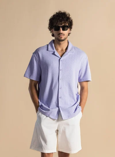 SHAPES TEXTURED COMFORT SHIRT