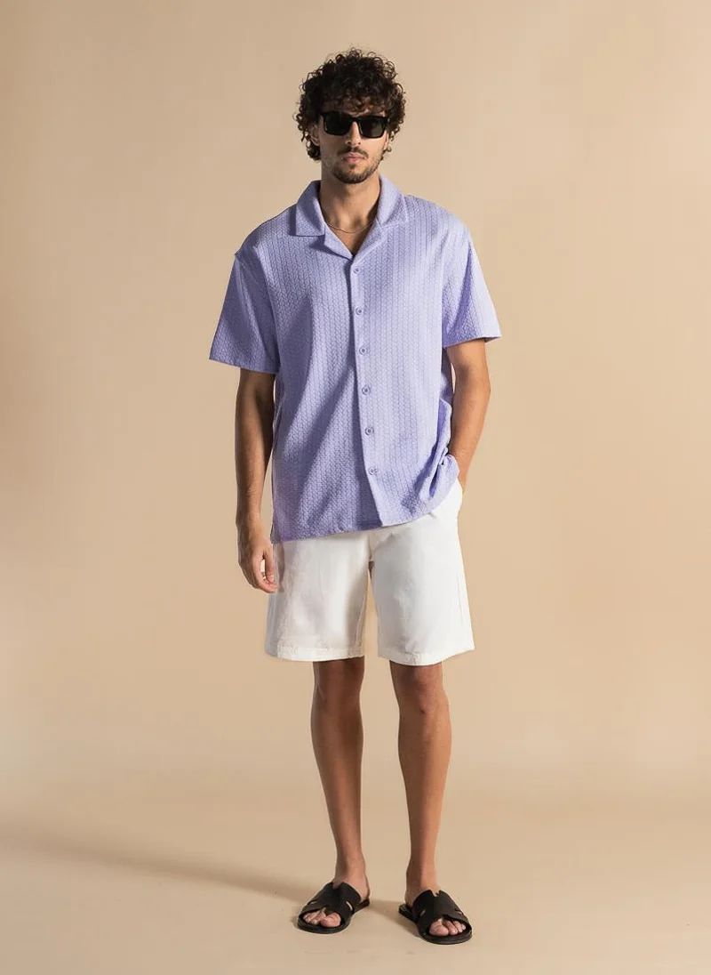 SHAPES TEXTURED COMFORT SHIRT