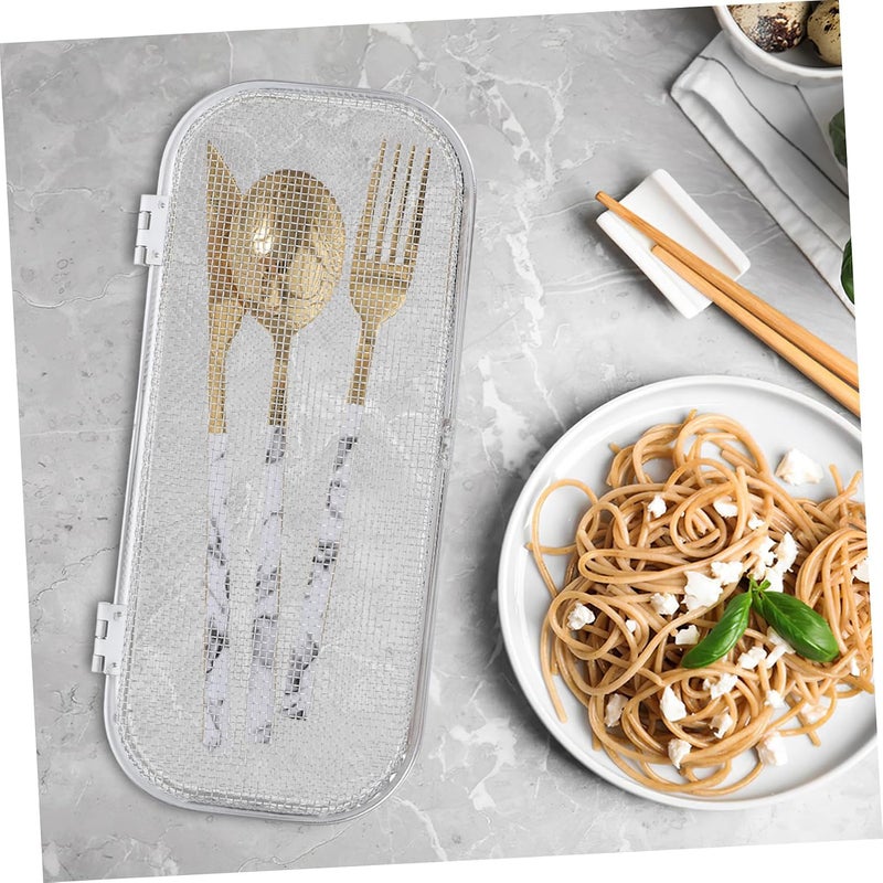 Vosarea Stainless Steel Dishwasher Silverware Basket Cutlery Storage Basket for Kitchen Chopsticks Holder Drying Rack - Image 4