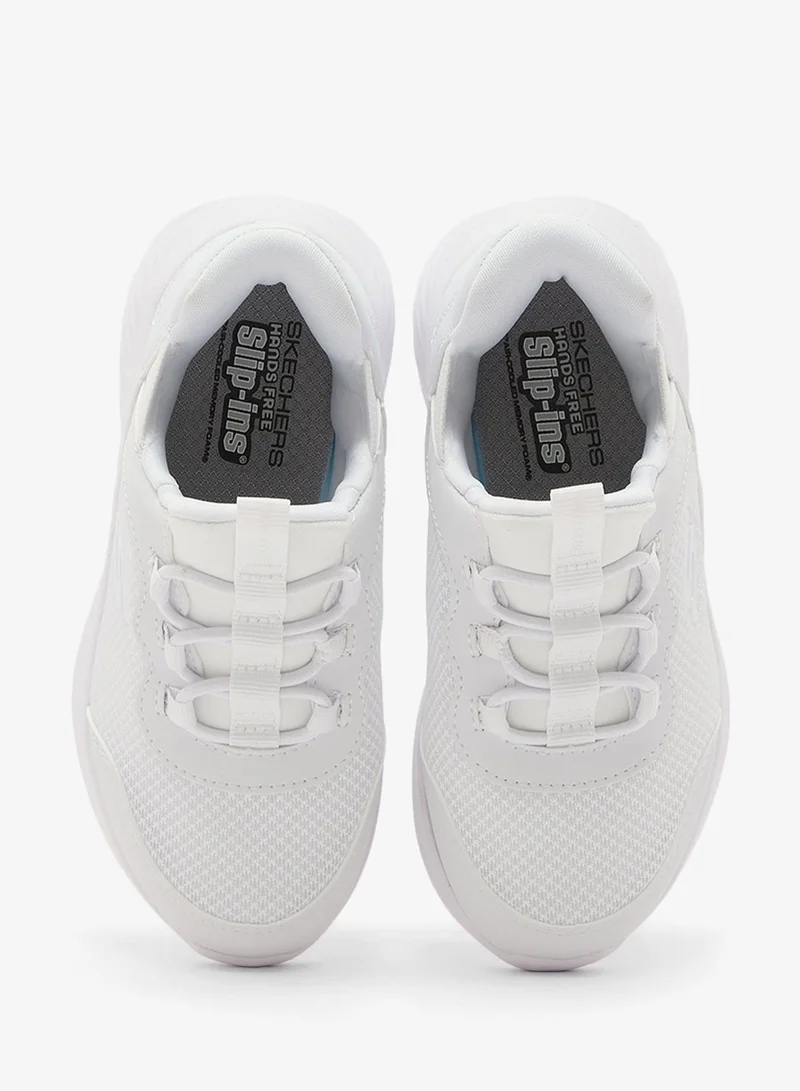 Skechers WHITE SYNTHETIC / TEXTILE / WHITE TRIM Infant Bounder for Men | Best Price UAE