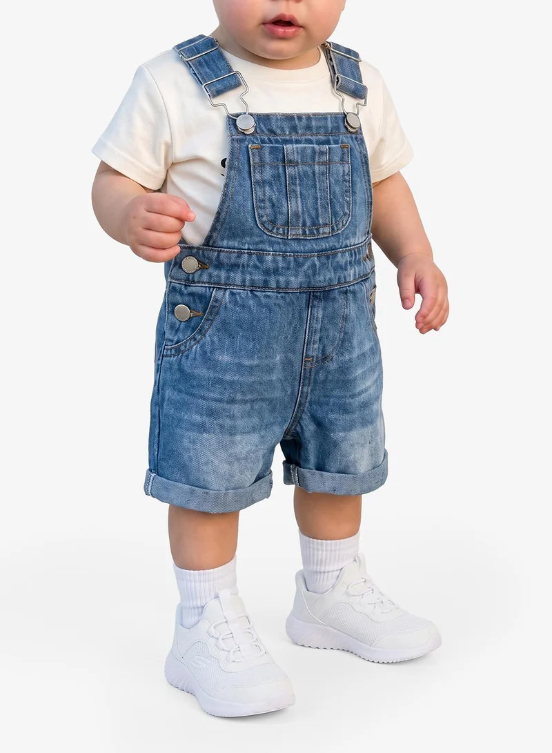 Skechers WHITE SYNTHETIC / TEXTILE / WHITE TRIM Infant Bounder for Men | Best Price UAE