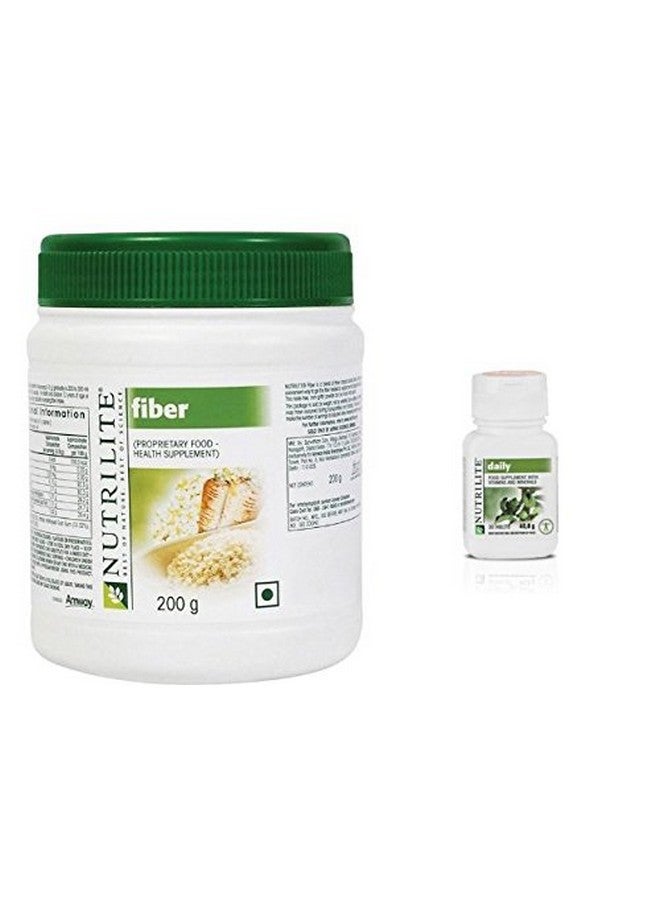 Nutrilite أمواي نوتريلايت مكمل غذائي للألياف، 200 جرام مع أمواي نوتريلايت دايلي 30 قرص