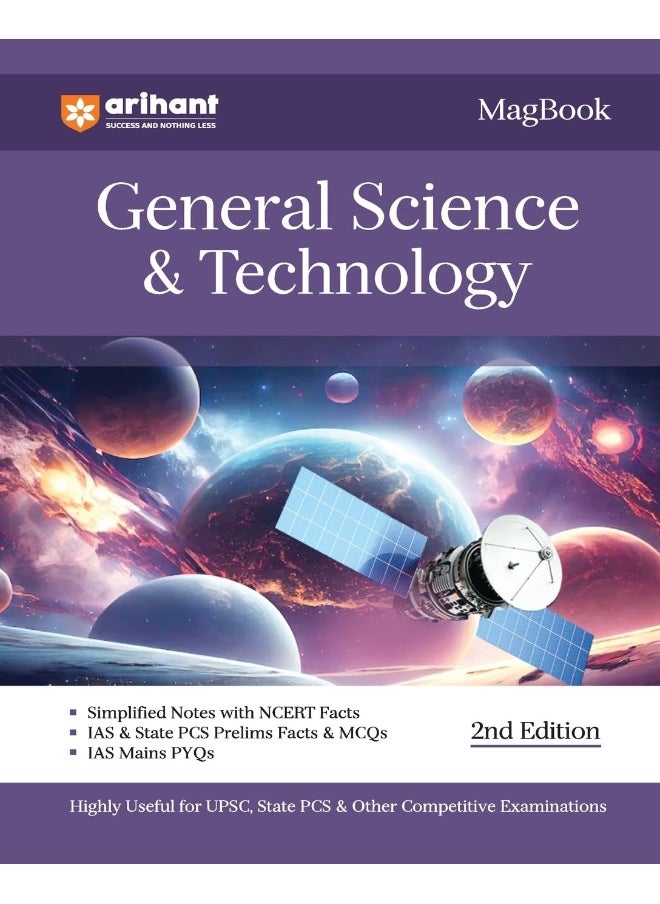 Arihant Magbook General Science & Technology for UPSC Civil Services IAS Prelims / State PCS & other Competitive Exam | IAS Mains PYQs  - Image 1