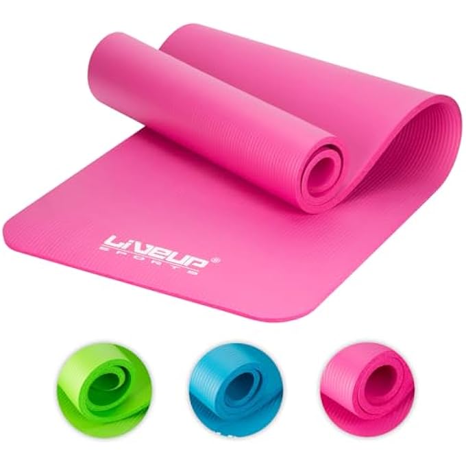 Liveup Sports Nbr Yoga Mat - Blue - Image 2