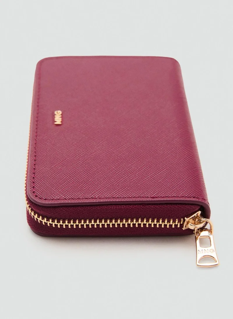 مانجو Saffiano-Effect Wallet
