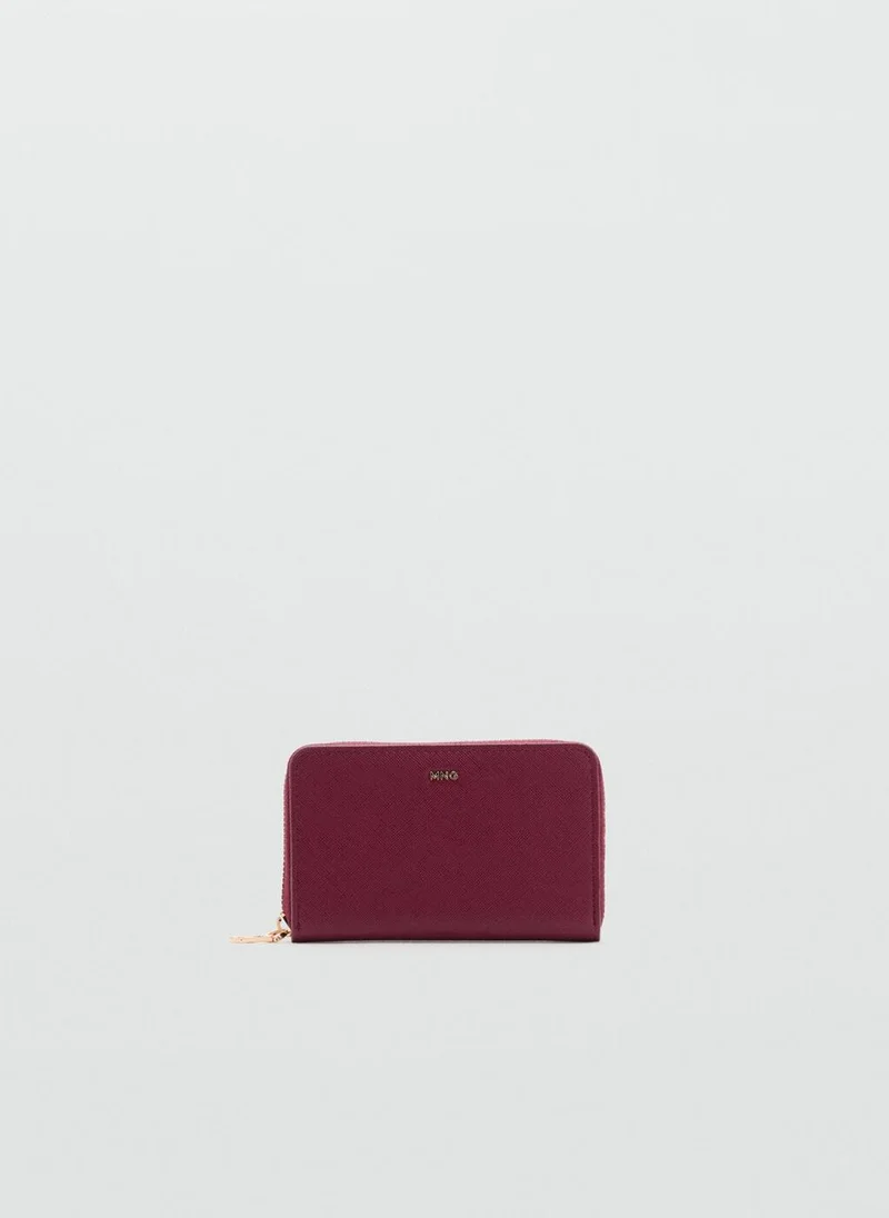 مانجو Saffiano-Effect Wallet