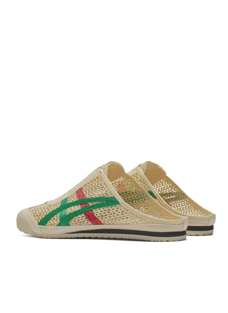 Onitsuka Tiger Sabot Slip-On Sandals Beige/Green/Red For Men/Women/Students  - Image 4