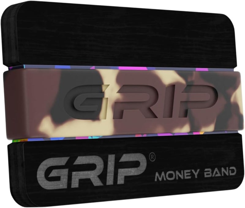 Grip Money Band - JUNGLE CAMO - Premium Silicone Band for Cash & Cards - Slim & Durable Design - Image 2