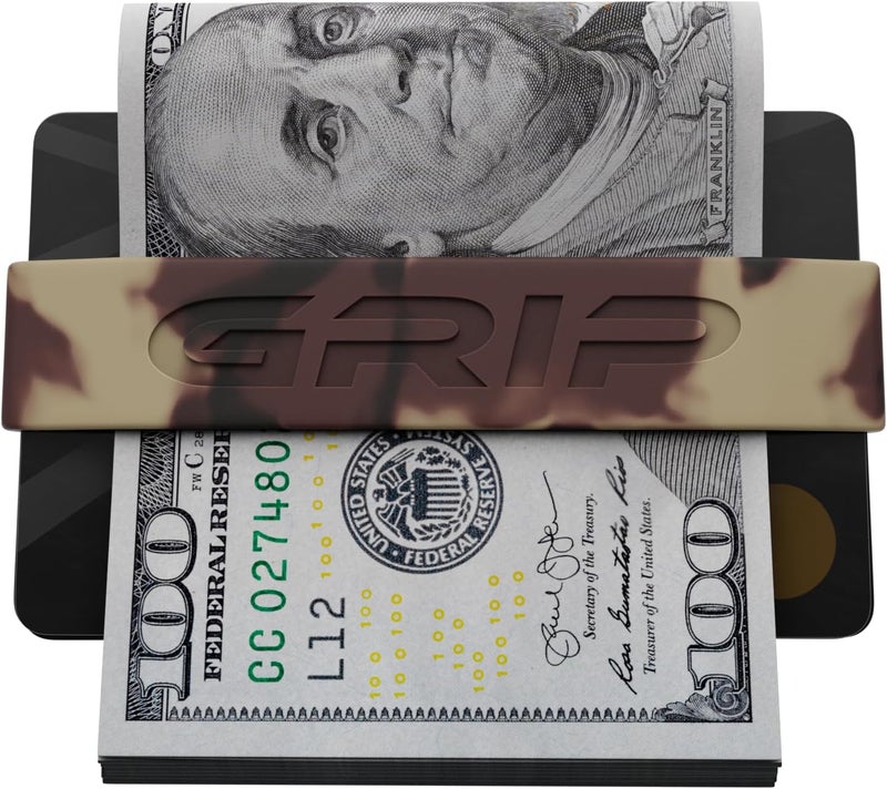 Grip Money Band - JUNGLE CAMO - Premium Silicone Band for Cash & Cards - Slim & Durable Design - Image 4