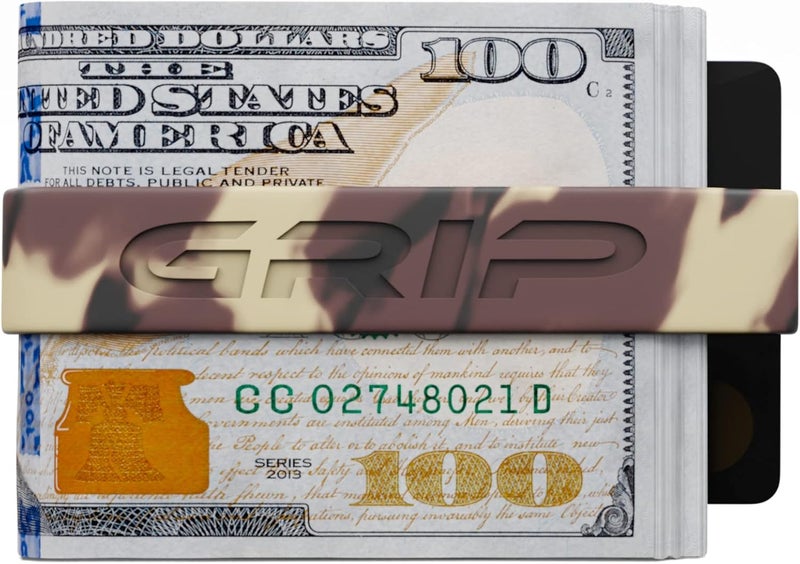 Grip Money Band - JUNGLE CAMO - Premium Silicone Band for Cash & Cards - Slim & Durable Design - Image 3