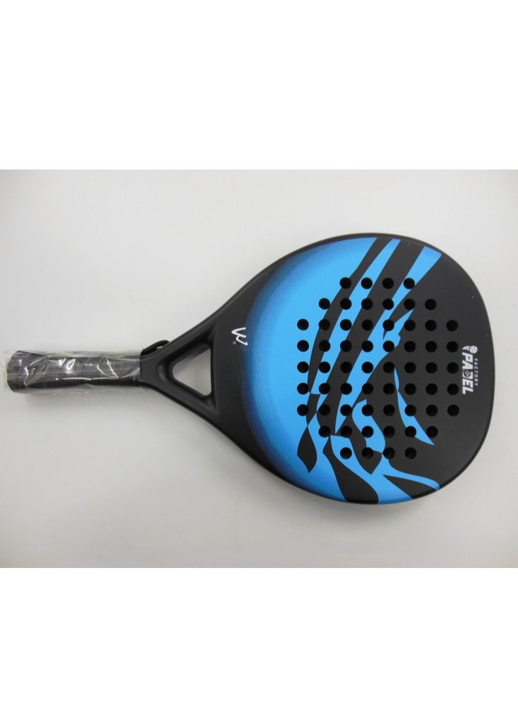 Generic PRO Carbon Fiber Padel Racket - Ultra Light EVA Foam Core & Stunning Blue/White Beach Design!  - Image 4