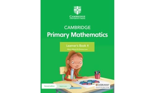 Cambridge Primary Mathematics Learners Book 4 With Digital Access 1 Year 