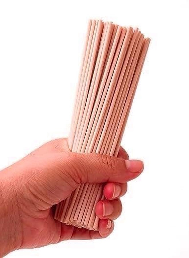 bloomax Round Wooden Dowel Rods, Natural Wood, Smooth Splinter-Free Finish, 6mm to 20mm, for DIY Crafts, Woodworking, Macrame and Furniture Repairs (100, 6MM 6 INCH) - Image 3