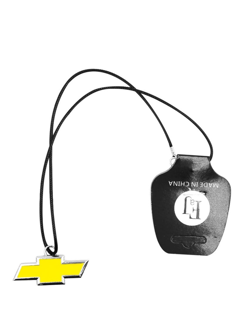 FJ Mirror Hanging Pendant Metal Mini Car Decoration Chain Pendant 1 Pcs Chevrolet Logo Pendant - Image 2