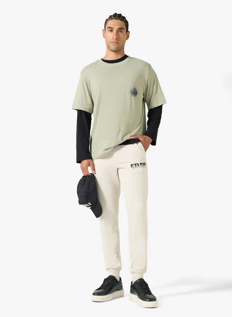 JACK & JONES Drawstring Loose Fit Sweatpants