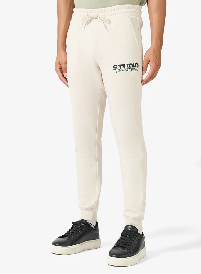 JACK & JONES Drawstring Loose Fit Sweatpants