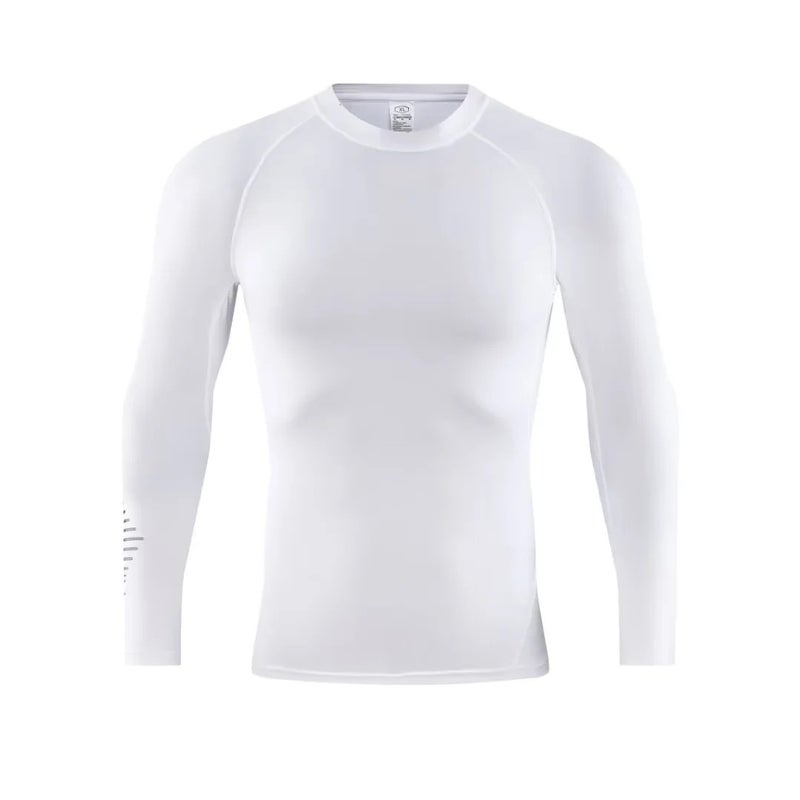 Fitness Clothes Men'S Sports T-Shirt Long-Sleeved Running Suit Basketball Training Clothes Tight Clothes Men'S Quick-Drying Base Shirt - Image 5