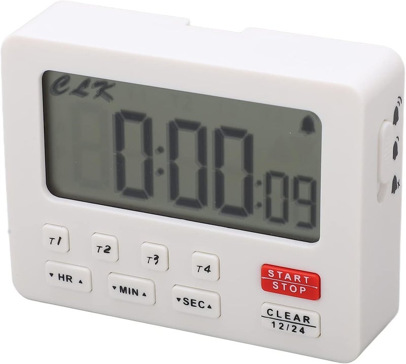 Versatile RV Timer with Large LCD Screen Ideal for Kitchen and Various Vehicles and Stylish Design - Image 1