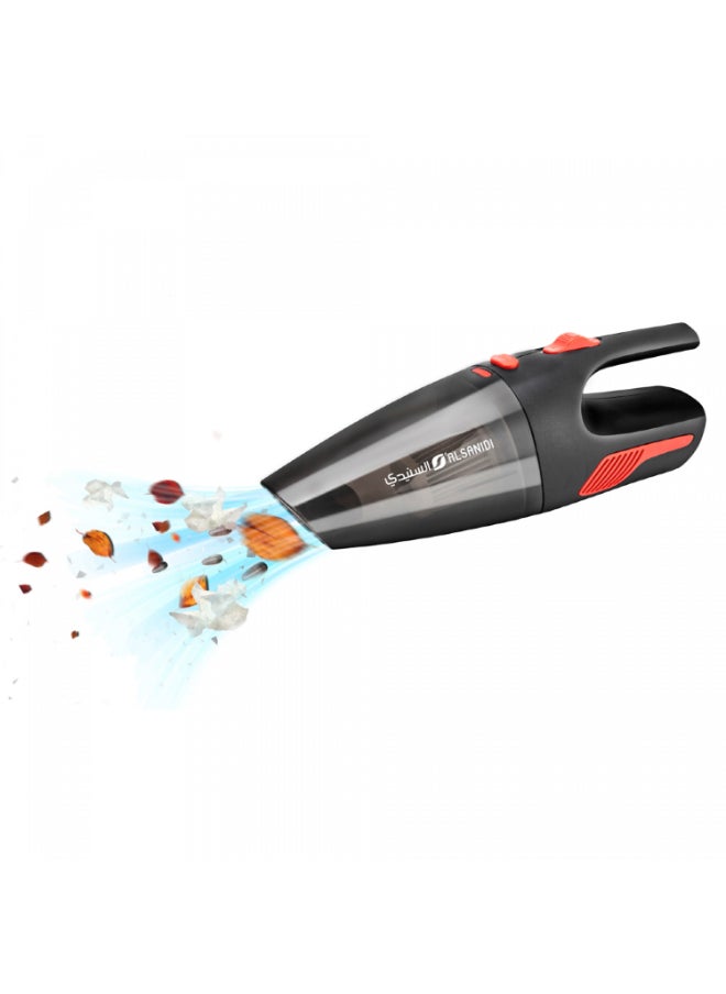 AL SANIDI Portable Electric Vacuum Cleaner Handheld Vacuum Cleaner BlackxRed capacity 120 Watt  - Image 5
