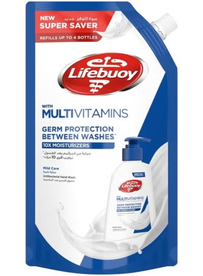 Lifebuoy Mild Care Antibacterial Hand Wash 1 Litre - Image 1