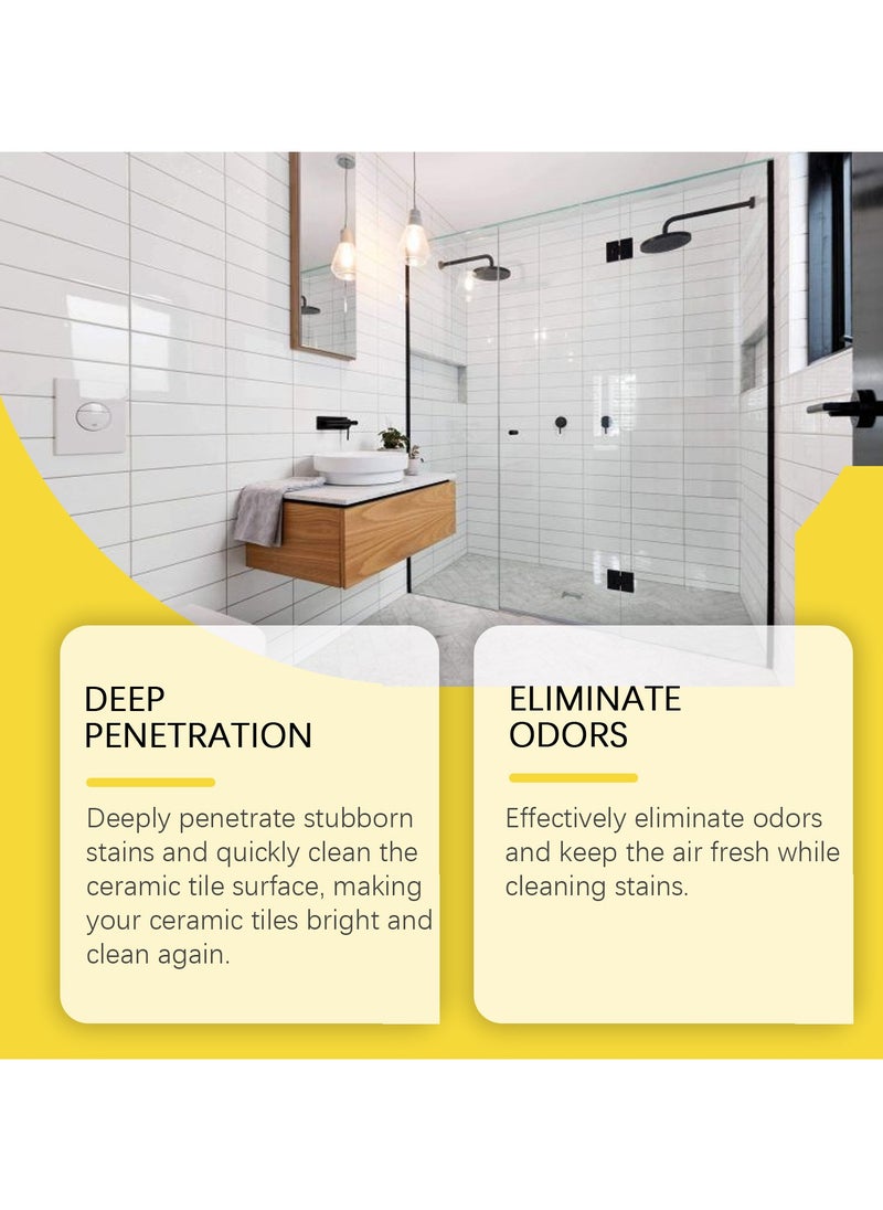 Jakehoe High-Efficiency Tile Cleaner: Perfect for Kitchens, Bathrooms, Floors & Walls – Powerful Formula for Stubborn Stains and a Sparkling Finish  - Image 5