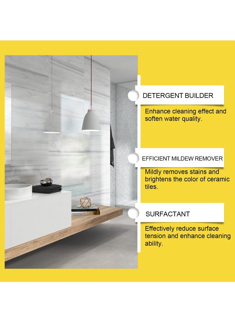 Jakehoe - High-Efficiency Tile Cleaner: Perfect for Kitchens, Bathrooms, Floors & Walls – Powerful Formula for Stubborn Stains and a Sparkling Finish - Image 1