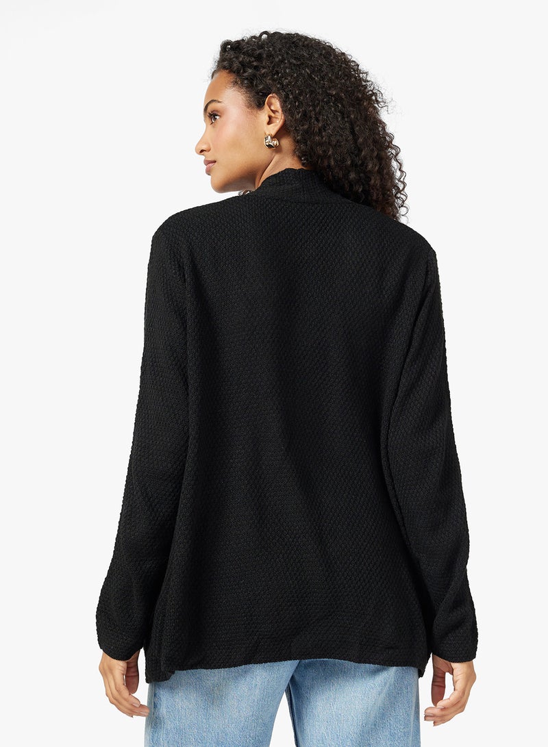 Ginger Longline Kniited Cardigan with Pockets - Image 2