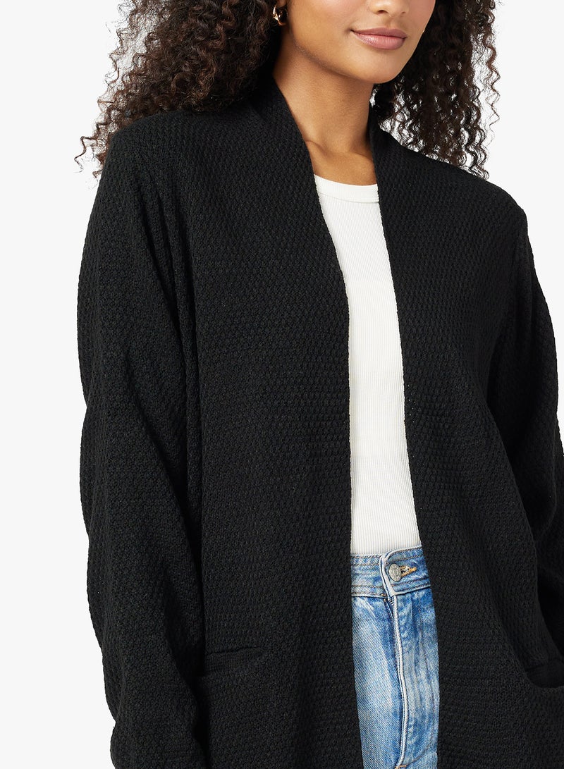 Ginger Longline Kniited Cardigan with Pockets - Image 3