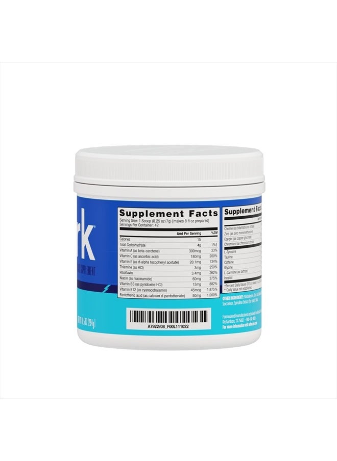 AdvoCare Spark Vitamin & Amino Acid Supplement - Focus & Energy Supplement Mix - Powdered Energy Supplement Mix - Powder Supplement Mix - Amino Acids - Blue Raspberry - 10.5 oz  - Image 2