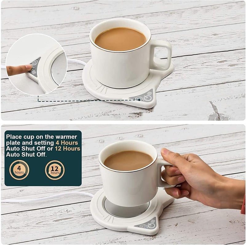 Azonee Electric Coffee Mug Warmer & Beverage Heater with Auto Shut Off - Image 4